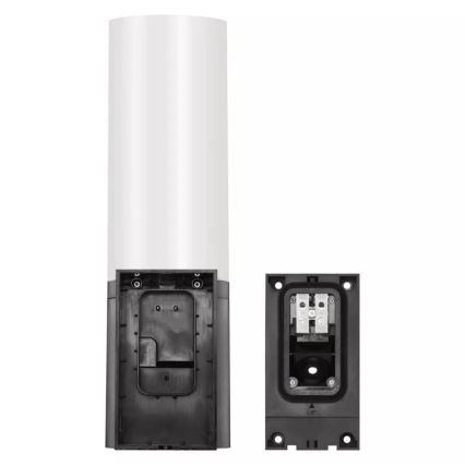 LED Cámara inteligente para exteriores con luz GoSmart LED/12W/230V 3200K IP65 Wi-Fi Tuya negro