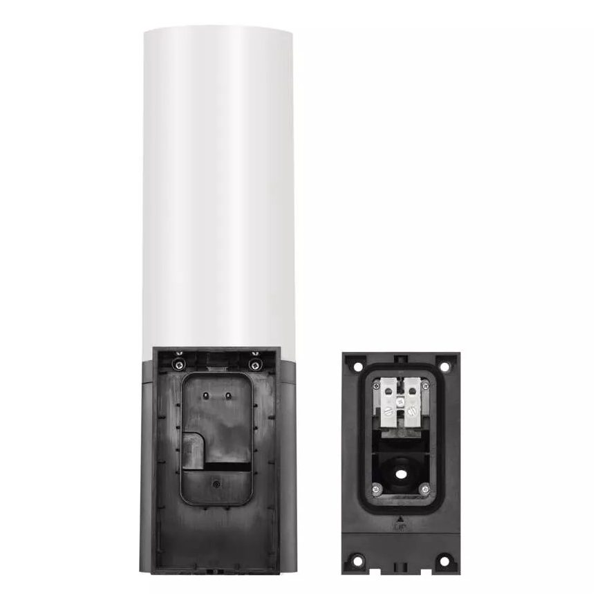 LED Cámara inteligente para exteriores con luz GoSmart LED/12W/230V 3200K IP65 Wi-Fi Tuya negro