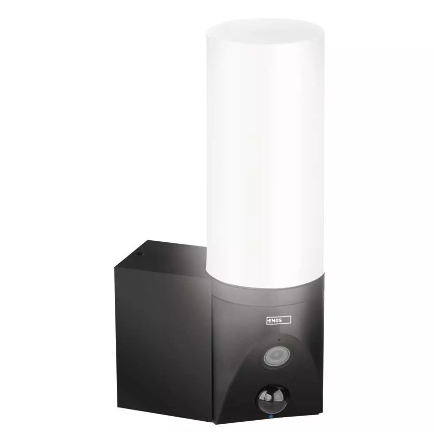 LED Cámara inteligente para exteriores con luz GoSmart LED/12W/230V 3200K IP65 Wi-Fi Tuya negro