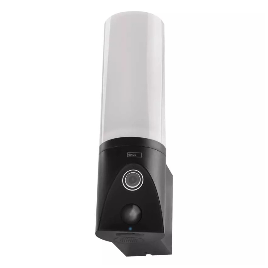 LED Cámara inteligente para exteriores con luz GoSmart LED/12W/230V 3200K IP65 Wi-Fi Tuya negro