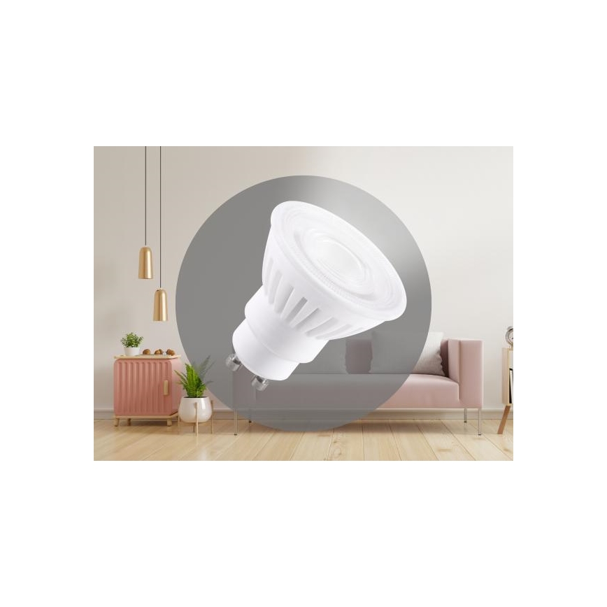 LED Cerámico bombilla GU10/9,5W/230V 4000K
