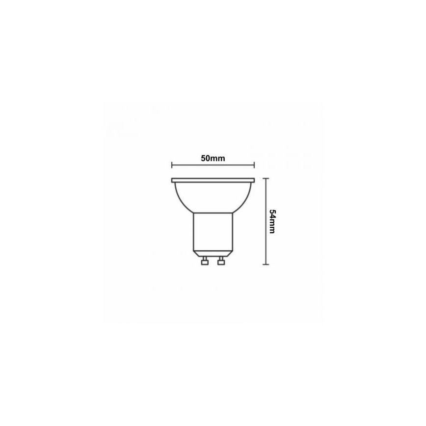 LED Cerámico bombilla GU10/9,5W/230V 4000K