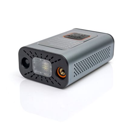 LED Compresor de bolsillo digital 3en1 4000 mAh 5W negro
