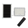 LED de exterior Regulable solar reflectora LED/15W/3,2V IP65 4000K blanco + control remoto