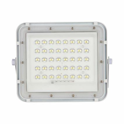 LED de exterior Regulable solar reflectora LED/10W/3,2V IP65 4000K blanco + control remoto