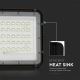 LED de exterior Regulable solar reflectora LED/6W/3,2V IP65 6400K negro + control remoto