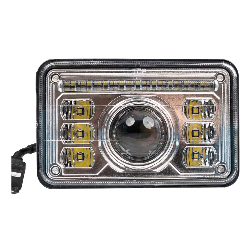 LED Faro delantero para tractor LED/69W/10-30V IP69 5700K rectangular