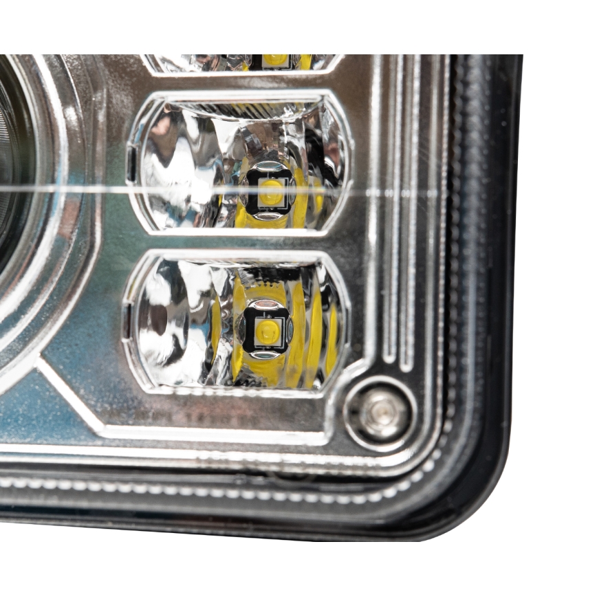 LED Faro delantero para tractor LED/69W/10-30V IP69 5700K rectangular