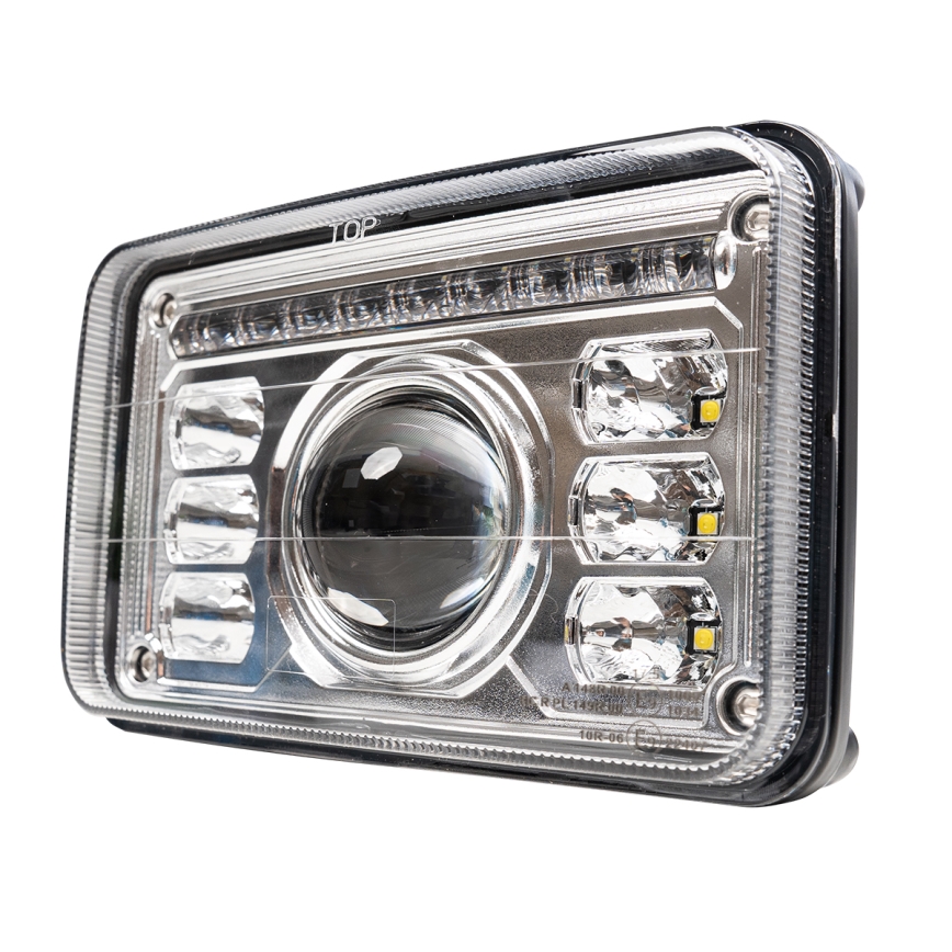 LED Faro delantero para tractor LED/69W/10-30V IP69 5700K rectangular