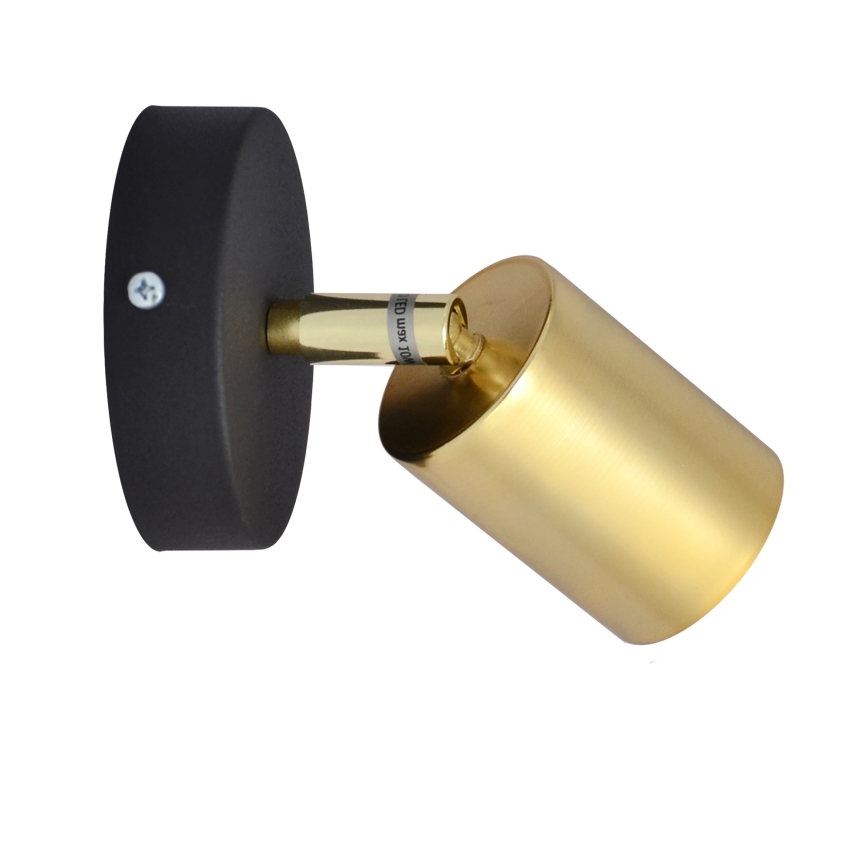 LED Foco de pared TUNE 1xGU10/4,8W/230V dorado/negro