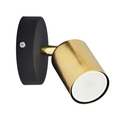 LED Foco de pared TUNE 1xGU10/4,8W/230V dorado/negro