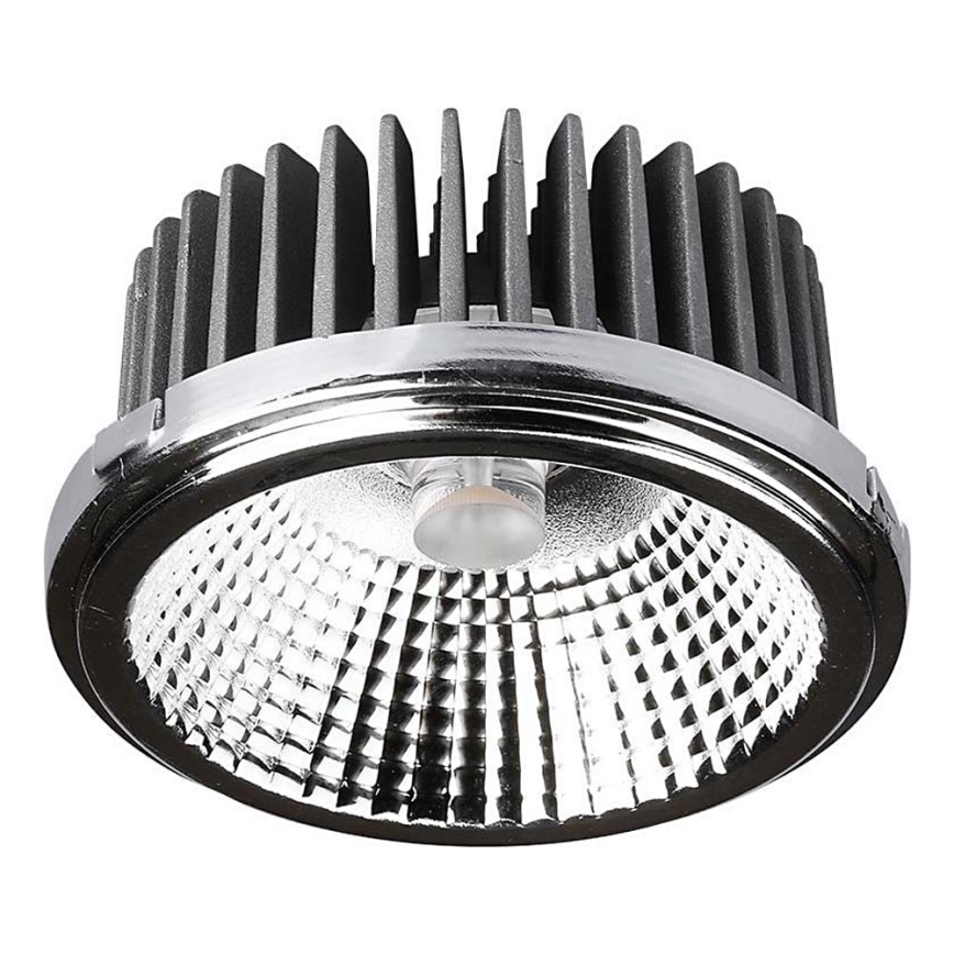 LED Foco empotrable LED/20W/230V 3000K 40°/20° diá. 11 cm cromo brillante