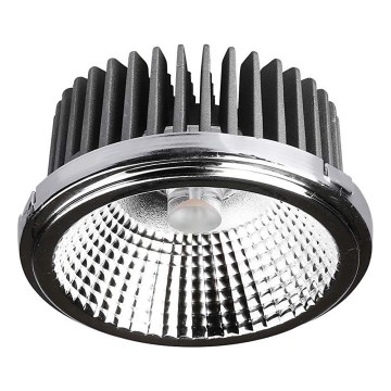 LED Foco empotrable LED/20W/230V 6400K 40°/20° diá. 11 cm cromo brillante