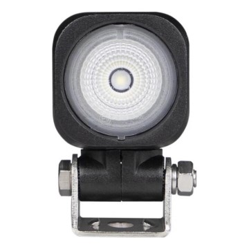 LED Foco para coche BLACK LED/10W/10-30V IP69 5700K cuadrado