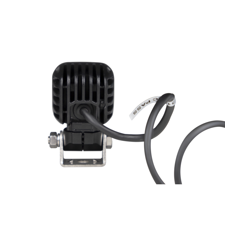 LED Foco para coche BLACK LED/10W/10-30V IP69 5700K cuadrado