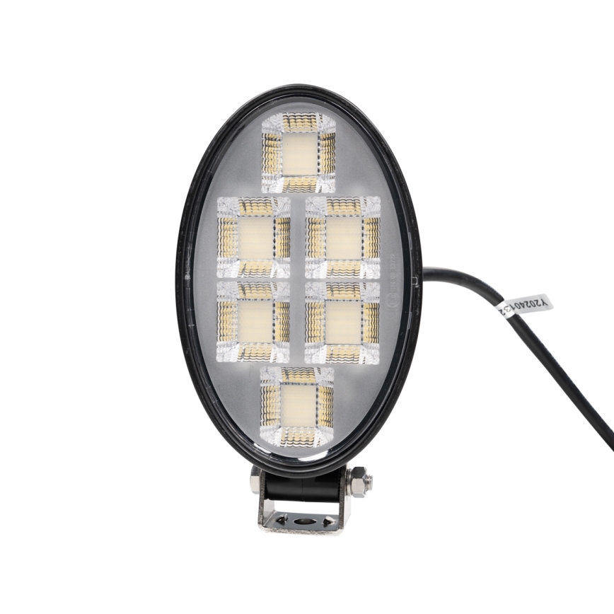 LED Foco para coche BLACK LED/150W/10-30V IP69 5700K ovalado