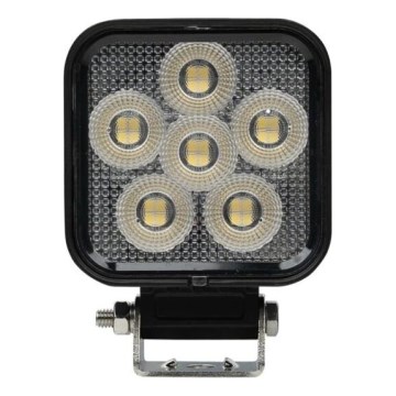 LED Foco para coche BLACK LED/24W/10-30V IP69 5700K cuadrado