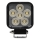 LED Foco para coche BLACK LED/24W/10-30V IP69 5700K cuadrado