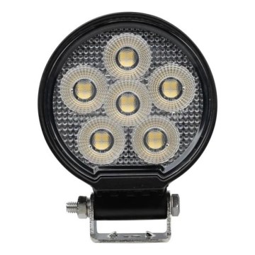 LED Foco para coche BLACK LED/24W/10-30V IP69 5700K redondeado