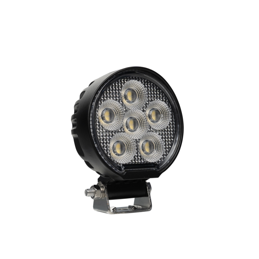 LED Foco para coche BLACK LED/24W/10-30V IP69 5700K redondeado
