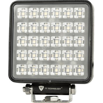 LED Foco para coche BLACK LED/30W/10-30V IP69 5700K cuadrado