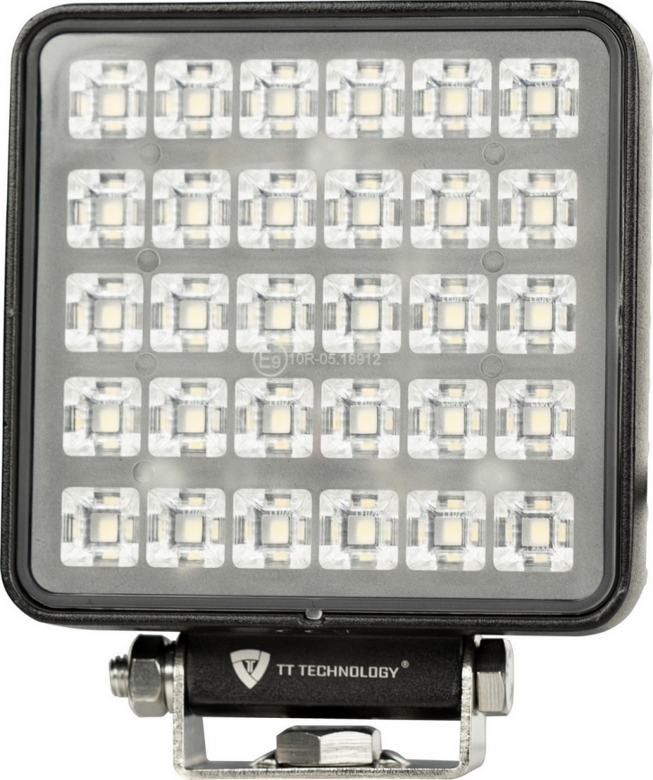 LED Foco para coche BLACK LED/30W/10-30V IP69 5700K cuadrado