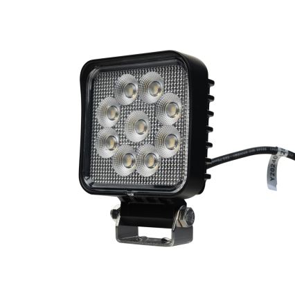 LED Foco para coche BLACK LED/36W/10-30V IP69 5700K cuadrado
