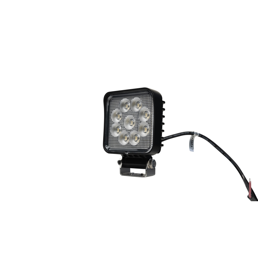 LED Foco para coche BLACK LED/36W/10-30V IP69 5700K cuadrado