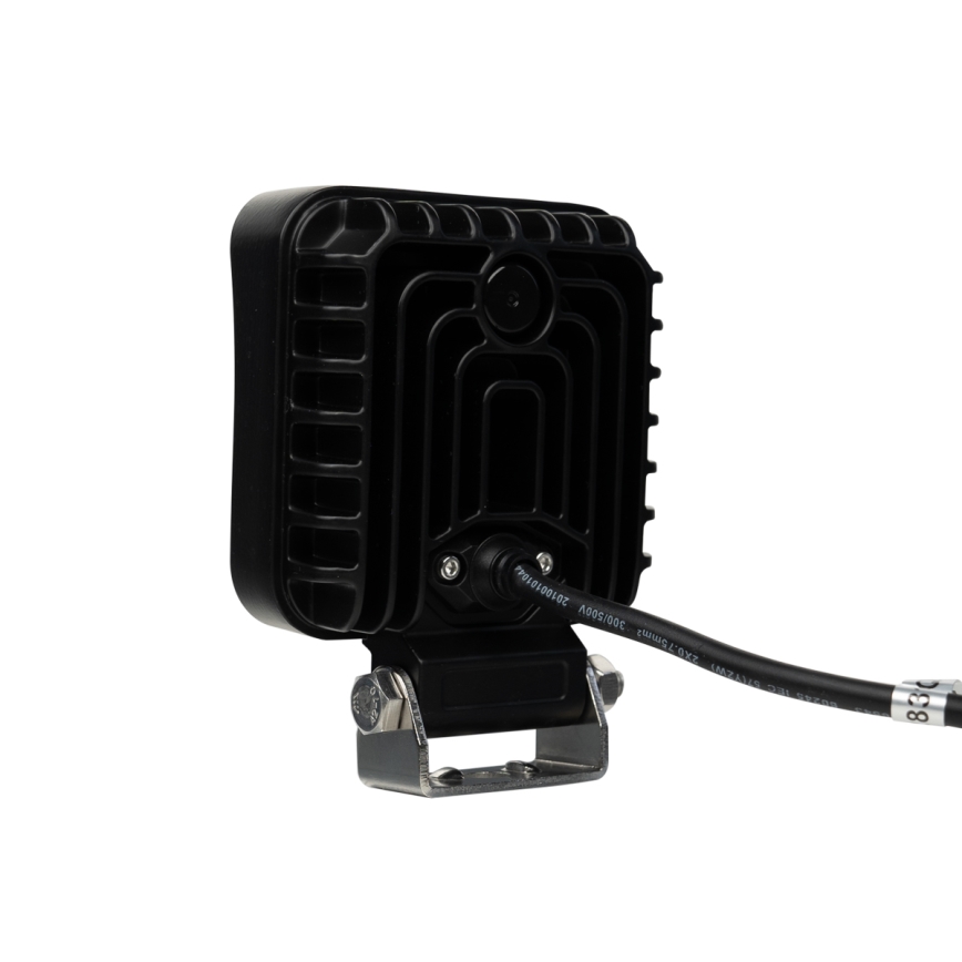 LED Foco para coche BLACK LED/36W/10-30V IP69 5700K cuadrado