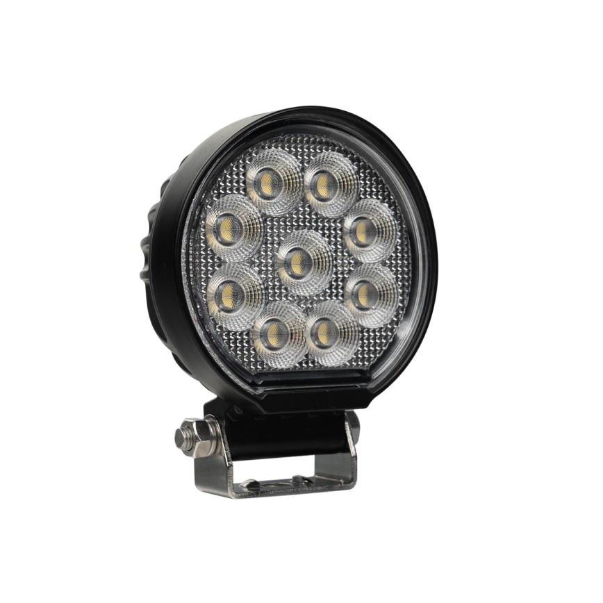 LED Foco para coche BLACK LED/36W/10-30V IP69 5700K redondeado