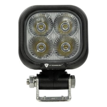 LED Foco para coche BLACK LED/40W/10-30V IP69 5700K cuadrado