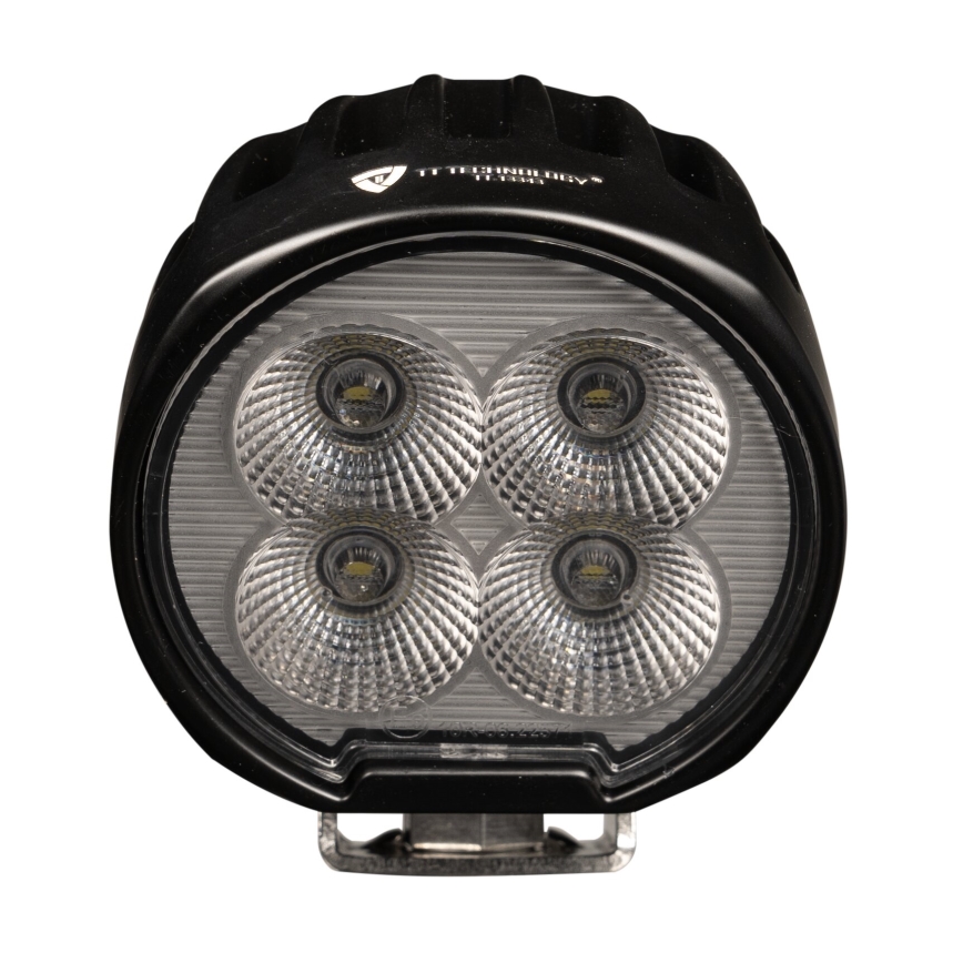 LED Foco para coche BLACK LED/40W/10-30V IP69 5700K redondeado