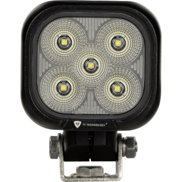 LED Foco para coche BLACK LED/50W/10-30V IP69 5700K cuadrado