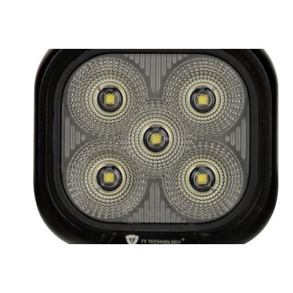 LED Foco para coche BLACK LED/50W/10-30V IP69 5700K cuadrado