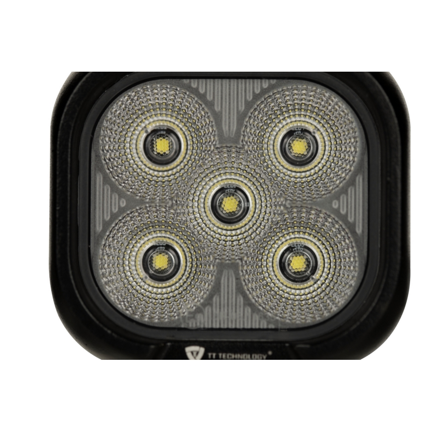 LED Foco para coche BLACK LED/50W/10-30V IP69 5700K cuadrado