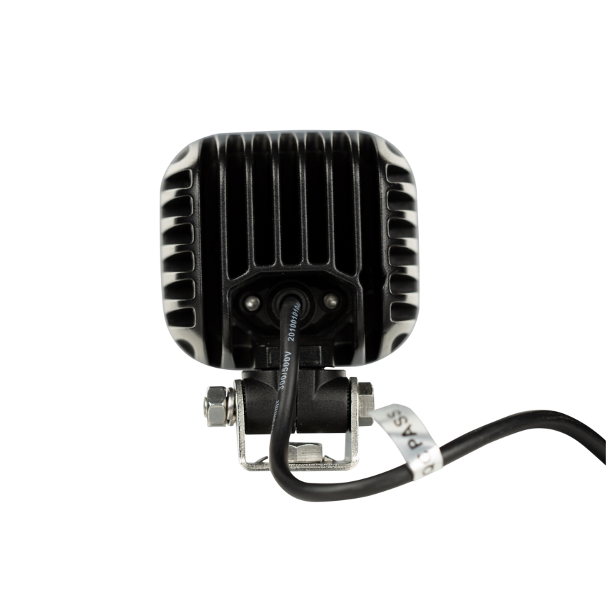 LED Foco para coche BLACK LED/50W/10-30V IP69 5700K cuadrado