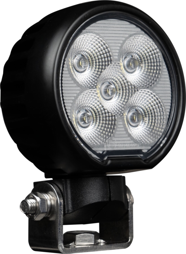 LED Foco para coche BLACK LED/50W/10-30V IP69 5700K redondeado
