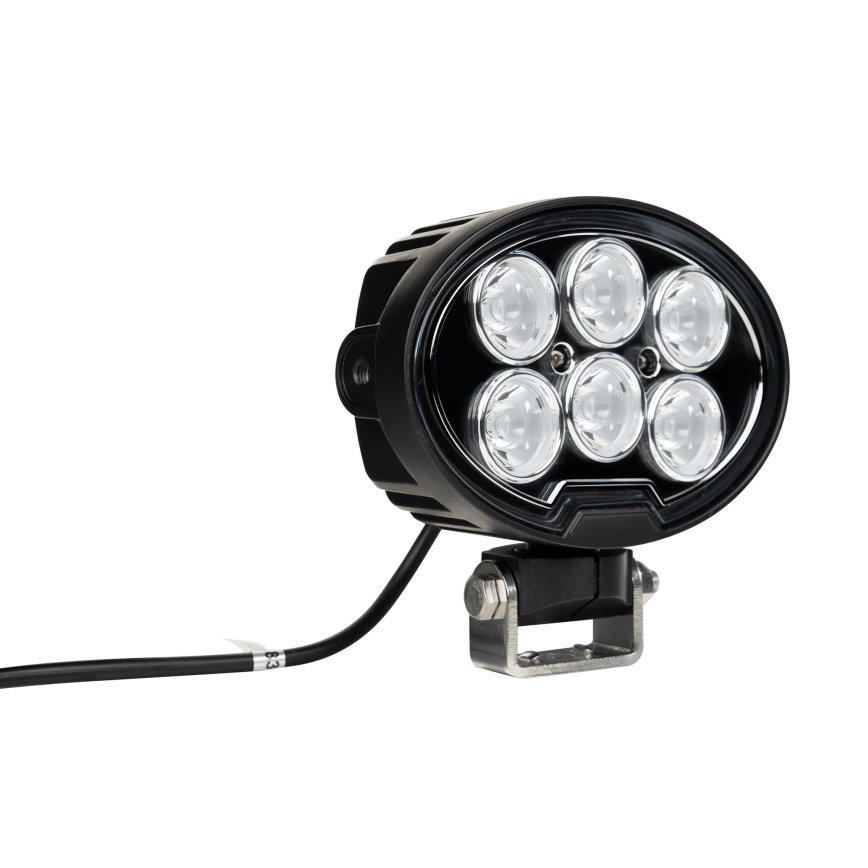 LED Foco para coche BLACK LED/60W/10-30V IP69 5700K ovalado