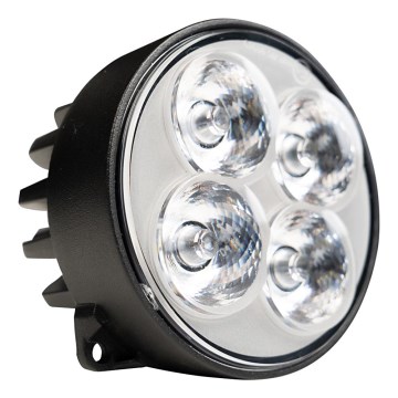 LED Foco para tractor BLACK LED/20W/10-30V IP69 5700K redondeado