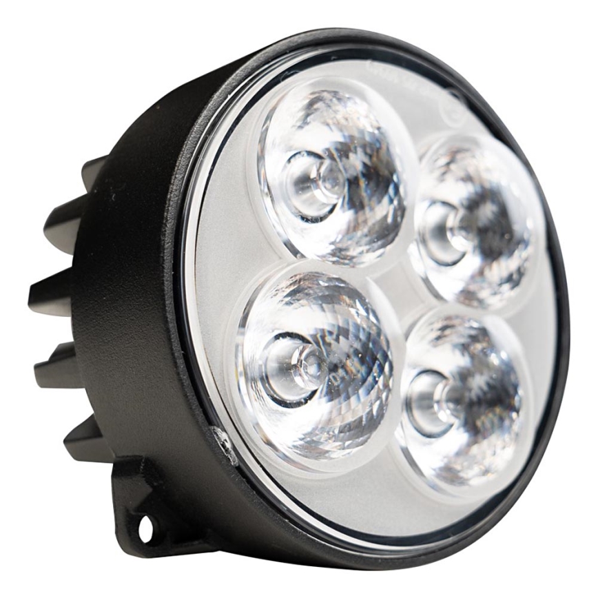 LED Foco para tractor BLACK LED/20W/10-30V IP69 5700K redondeado