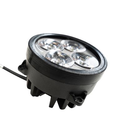 LED Foco para tractor BLACK LED/20W/10-30V IP69 5700K redondeado