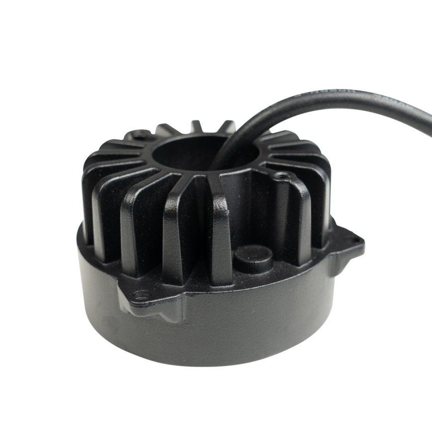 LED Foco para tractor BLACK LED/20W/10-30V IP69 5700K redondeado