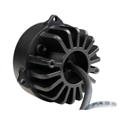 LED Foco para tractor BLACK LED/20W/10-30V IP69 5700K redondeado