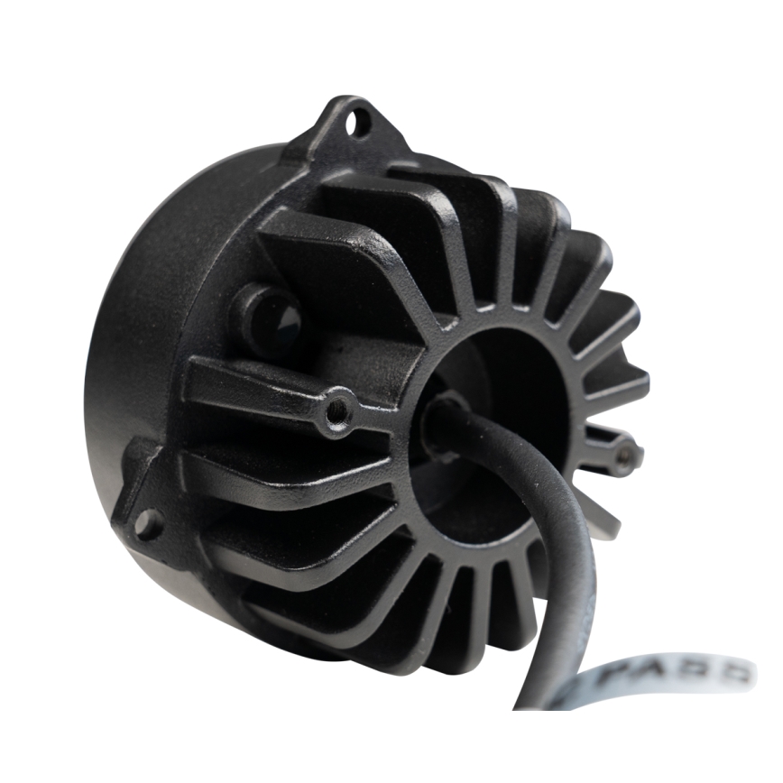 LED Foco para tractor BLACK LED/20W/10-30V IP69 5700K redondeado