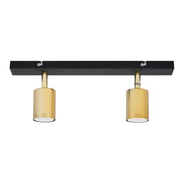 LED Foco TUNE 2xGU10/4,8W/230V dorado/negro