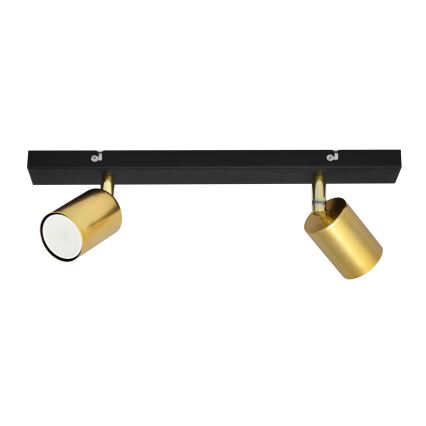 LED Foco TUNE 2xGU10/4,8W/230V dorado/negro
