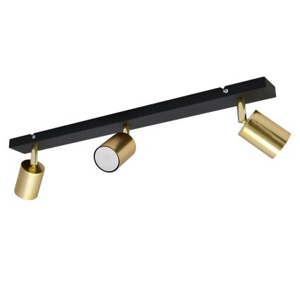 LED Foco TUNE 3xGU10/4,8W/230V dorado/negro