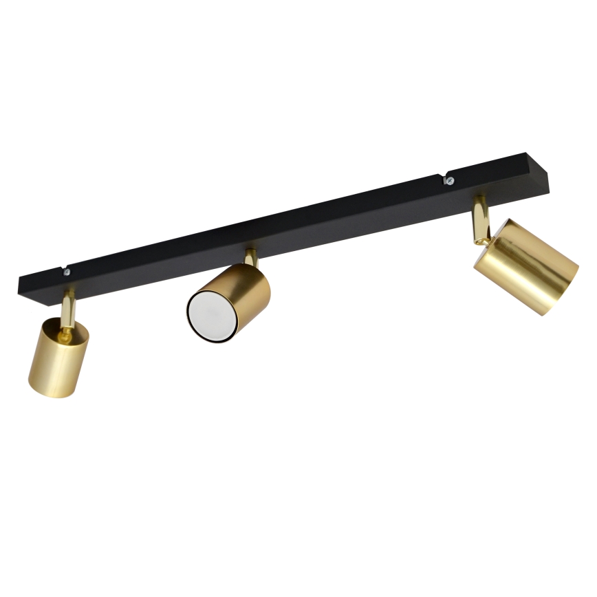 LED Foco TUNE 3xGU10/4,8W/230V dorado/negro