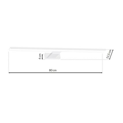 LED Iluminación de espejo baño SHINE WHITE LED/15W/230V IP44