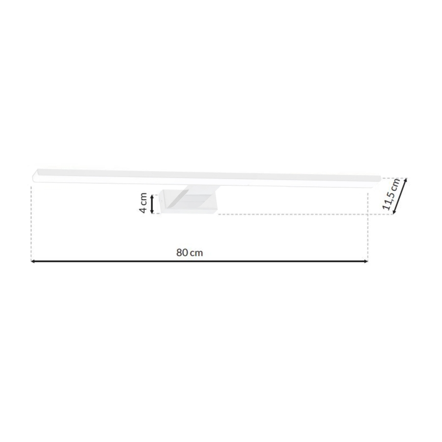 LED Iluminación de espejo baño SHINE WHITE LED/15W/230V IP44